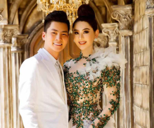 Bị mỉa mai so sánh với vợ cũ về cách ứng xử hậu ly hôn, chồng trẻ của Lâm Khánh Chi 'xù lông' đáp trả