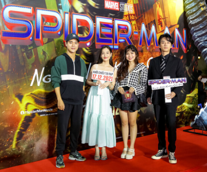 Dàn sao 'Mắt biếc' hội ngộ tại buổi ra mắt 'Spider-Man 3', Trúc Anh vắng mặt giữa tâm bão lùm xùm