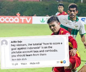 CĐV Indonesia: 'Trình độ Campuchia, Lào hơn Việt Nam'