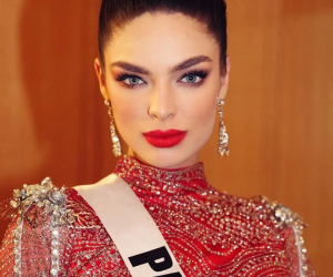 Á hậu 1 Miss Universe về nước, người dân Paraguay 'đi bão' ăn mừng như chào đón người hùng