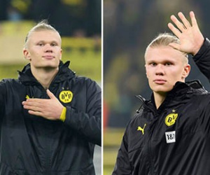 Haaland hành động lạ, ám chỉ chuẩn bị chia tay Dortmund?