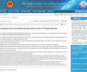 Bộ KH-CN nhận sai sót khi đưa tin 'WHO chấp thuận kit test của Công ty Việt Á'