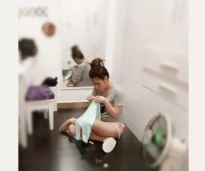 Ảnh hiếm Đoàn Di Băng thời chưa có gì, phải đi ở thuê
