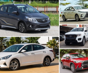5 mẫu ô tô được người Việt mua nhiều nhất năm 2021