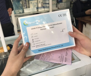 Cẩn trọng khi sử dụng kit test COVID-19 bằng nước bọt không rõ nguồn gốc