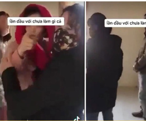 Chính thất kéo hội chị em đến nhà nghỉ bắt gian chồng, cô hàng xóm giật điện thoại liên mồm kêu oan: 'Chúng em lần đầu chưa làm gì!'