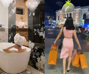 Sống xa hoa như Lệ Quyên: Liên tục khoe biệt thự tiền tỉ, nay lại lên đồ dạo phố sắm cả tá đồ hiệu cực xịn