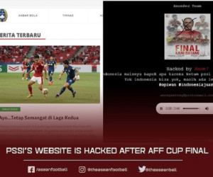 Đội nhà bị Thái Lan vùi dập, NHM Indonesia điên tiết đi phá website của liên đoàn