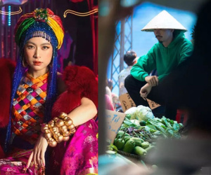 'Bà đồng' Hoàng Thùy Linh rủ 'anh bán rau' Đen Vâu gieo quẻ đầu năm