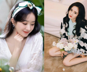 Triệu Lệ Dĩnh - Dương Mịch 'đọ' dáng siêu quyến rũ trong bộ ảnh nhân dịp đầu xuân 2022: Ai sexy hơn?