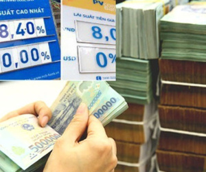 Lãi suất tiền gửi có thể tăng nhẹ