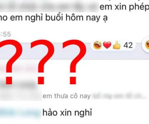 Nam sinh nhắn tin xin cô nghỉ học, lý do khiến cả lớp cười ngã ngửa: Thế này cô vừa phải cho nghỉ lại vừa mất thêm tiền rồi!