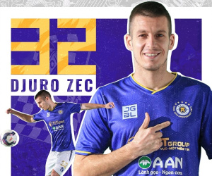 Sau 'bom tấn' từng chinh chiến ở Champions League, Hà Nội FC trình làng cây săn bàn đến từ giải VĐQG Serbia