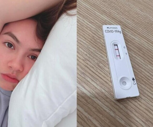 Á hậu Hoàng My tự dự đoán nhiễm biến chủng Omicron
