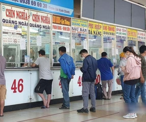 Cảnh chưa từng thấy tại các bến xe khi TP.HCM chuyển thành vùng xanh