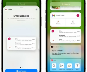 Ứng dụng Gmail trên iOS cập nhật widget như thế nào?