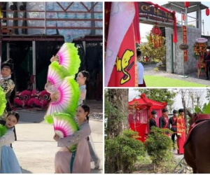 Phim trường 'Cổ Mộc Trấn' gây xôn xao ở An Giang: Chủ nhân đang là F0 nên chính quyền chưa thể xử lý