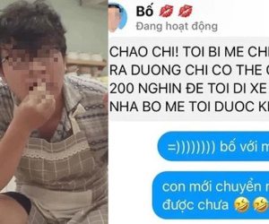 Trót cãi nhau với 'nóc nhà', người đàn ông nhắn tin 'cầu cứu' con gái, nội dung khiến dân tình cười không khép được miệng