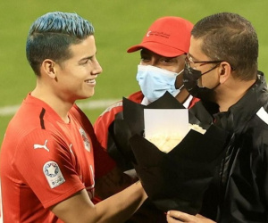 James Rodriguez được ngợi ca là người hùng ở Qatar vì hành động cực đẹp này