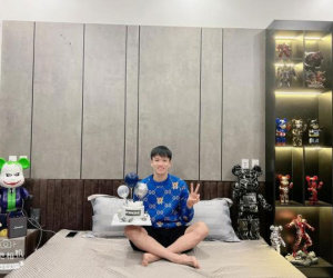Hoàng Đức đón sinh nhật trong phòng vì bị nhiễm Covid-19, bạn gái xinh đẹp gửi lời nhắn ngọt ngào