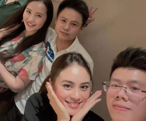 Phan Thành hiếm hoi lộ diện, ngoại hình 'bố bỉm' chiếm spotlight