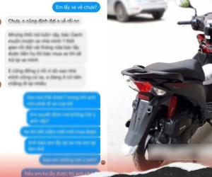 Mua được chiếc xe máy còn chưa dính bụi chị gái vợ đã mượn về quê ăn Tết, chồng nhắn tin chất vấn thì nhận được đáp án như 'ngã cây'