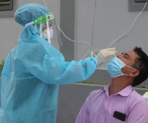 Test nhanh, phát hiện 108 trường hợp mắc Covid-19 không triệu chứng