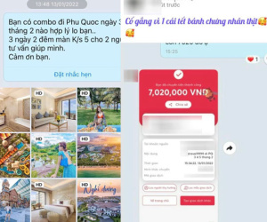 Cảnh báo chiêu thức lừa đảo mới: Lừa mua tour du lịch giá rẻ rồi chuyển thẳng tiền của khách vào tài khoản của nhà đầu tư tiền ảo