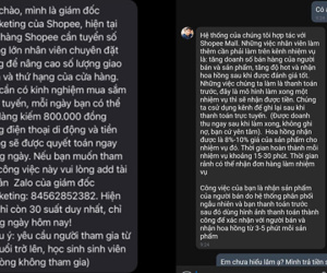 Mạo danh sàn thương mại điện tử để lừa đảo hàng trăm triệu đồng