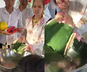 Dở khóc dở cười với những màn mừng tiền có 1-0-2 của đám bạn thân: Hết gói tiền bằng 7749 lớp lá chuối lại đến trò đập lợn lấy tiền lì xì