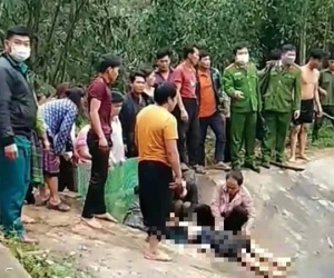 Lao xuống ao sâu cứu hai vợ chồng nhà hàng xóm nhưng bất thành, cả 3 tử vong thương tâm