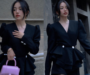 Linh Ngọc Đàm khoe visual và thần thái 'đỉnh của chóp' trong bộ ảnh 'Về nhà ăn Tết' khiến dân tình xuýt xoa