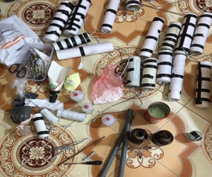Khởi tố hai đối tượng 'đốt thử' 5 quả pháo nổ