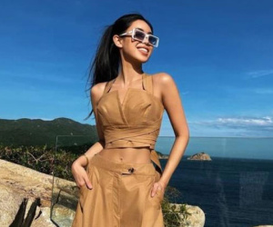Phản ứng của Tiên Nguyễn trên mạng xã hội sau khi bị bố tỷ phú giục lấy chồng
