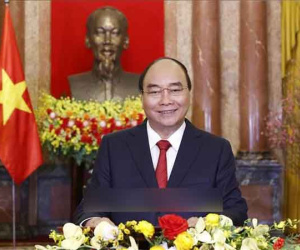 Chủ tịch nước Nguyễn Xuân Phúc chúc Tết Nhâm Dần 2022