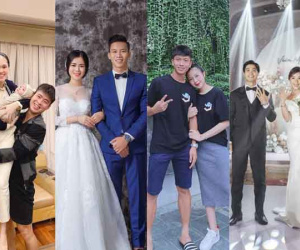 Hội 'nóc nhà' có tiếng của dàn cầu thủ đội tuyển Việt Nam: Người tốt nghiệp Đại học danh giá, người là thiên kim tiểu thư của Chủ tịch
