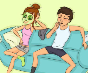 Những khác biệt hài hước giữa trước và sau khi kết hôn
