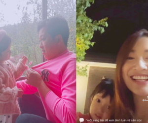 Nhã Phương vô tình 'khoe' trọn dung mạo con gái trên sóng livestream, dự đoán sẽ là mỹ nhân tương lai