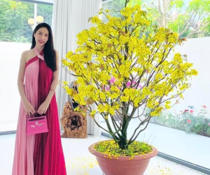 Sau loạt sóng gió, Thuỷ Tiên lên đồ rực rỡ, check-in tại nơi được cho là cơ ngơi mới của hai vợ chồng