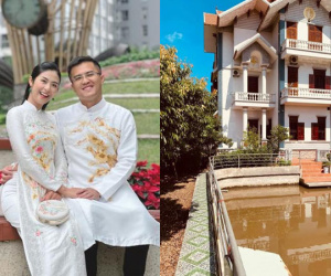 Lộ biệt thự bề thế, chuẩn nhà giàu của gia đình hôn phu Hoa hậu Ngọc Hân