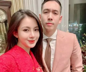 Tư gia tỏa mùi tiền hot girl Tú Linh và chồng doanh nhân