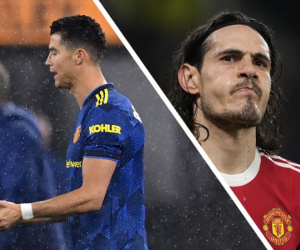Cavani đã lỡ cơ hội cuối để chiếm suất đá chính của Ronaldo