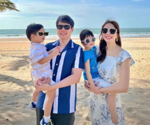 Hoa hậu Đặng Thu Thảo tung loạt ảnh đẹp nức nở bên gia đình nhỏ, khẳng định vị thế 'nóc nhà' qua một chi tiết