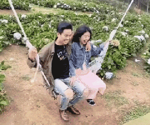Chơi xích đu cùng người yêu trong vườn cẩm tú cầu bỗng gặp sự cố bất ngờ, cô gái mất luôn kỳ nghỉ Tết: Từ nay xin chừa…
