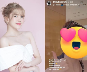 Thiều Bảo Trâm tung clip không ngần ngại chi tiền tặng quà Valentine cho 'người đặc biệt', là ai mà dân tình ngỡ ngàng không thôi?
