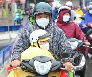 Không khí lạnh tràn về, Hà Nội và các tỉnh miền Bắc lại đón rét đậm rét hại kéo dài