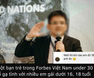 Phẫn nộ trước vụ việc người trẻ nhất lọt top Forbes under 30 bị tố gạ tình hàng loạt nữ sinh 15-17 tuổi, rủ rê video call cởi đồ, ngôn ngữ khiếm nhã khó chấp nhận