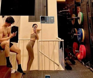 Lệ Quyên và Lâm Bảo Châu khoe cơ bắp vạm vỡ tại phòng gym, làm lộ luôn chi tiết sống chung khó chối cãi