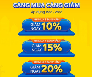 Tiết kiệm đến 30% khi chọn mua sản phẩm tại FPT Long Châu