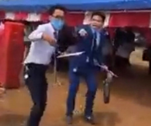 Thông tin mới sau clip 'chạy tụt quần để được đặt cọc đất ở Bình Phước'